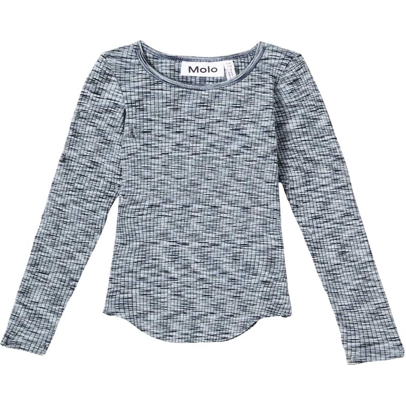 Molo Rochelle space-dyed cotton-blend top