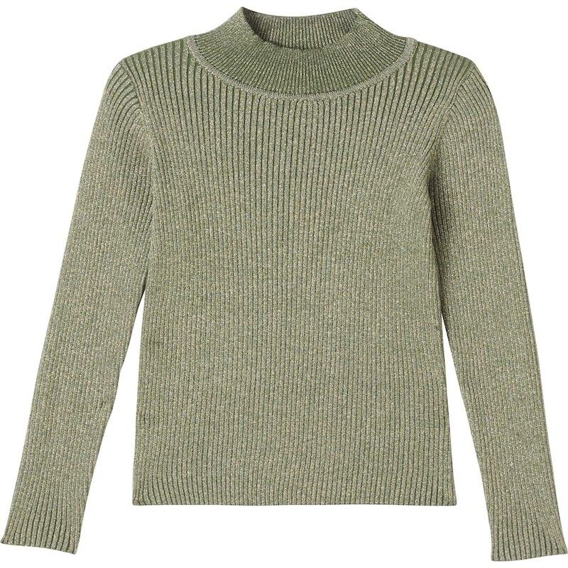 Molo Ginevra cotton-blend lamÃ sweater