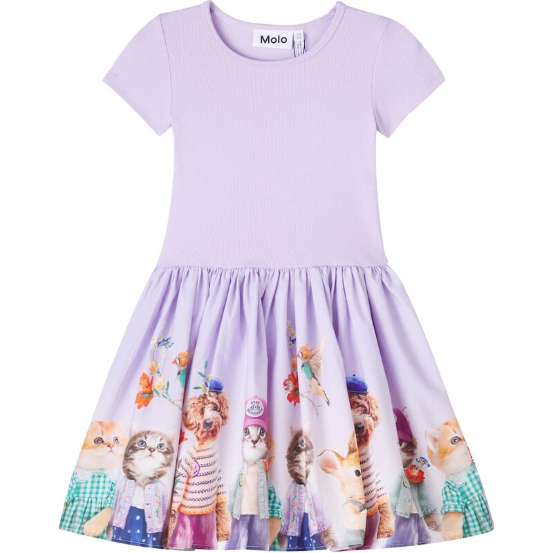 Molo Cissa printed cotton-blend dress
