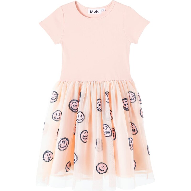 Molo Cyrusila jersey and tulle dress