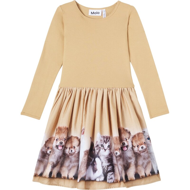 Molo Casie Warm printed cotton-blend dress