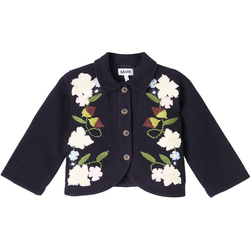 Molo Harmoney floral wool-blend jacket