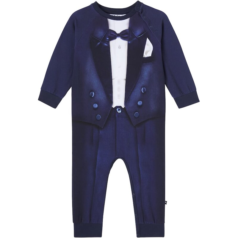 Molo Baby Fairfax cotton-blend onesie