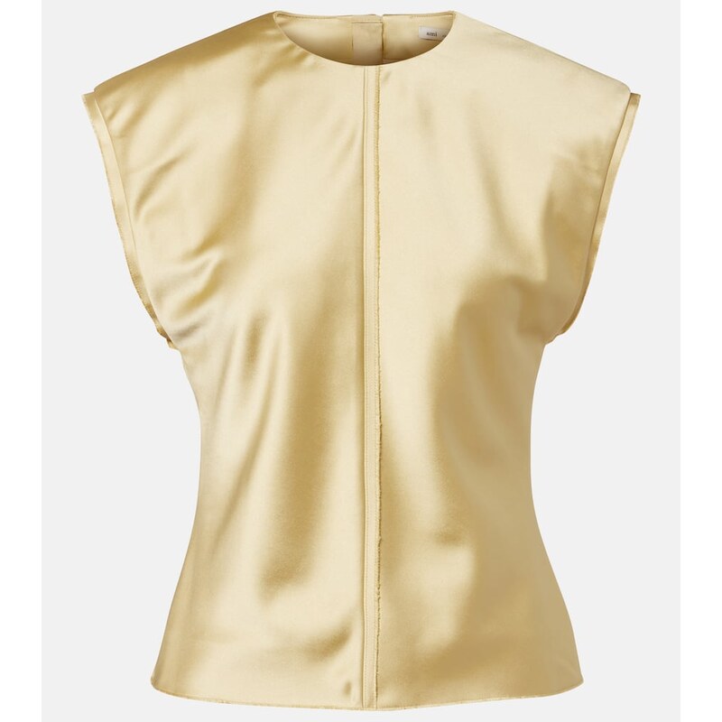 Ami Paris Satin top