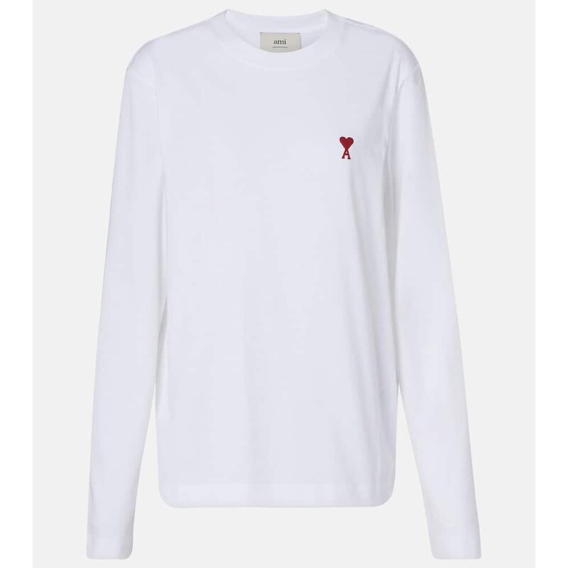Ami Paris Ami De CÅur cotton jersey T-shirt