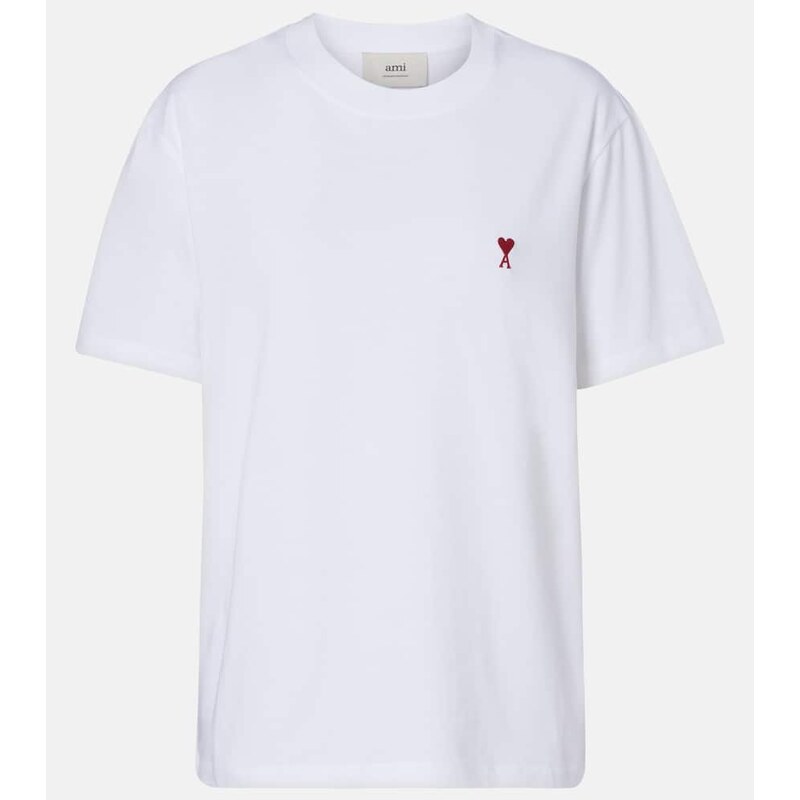 Ami Paris Ami De CÅur cotton jersey T-shirt