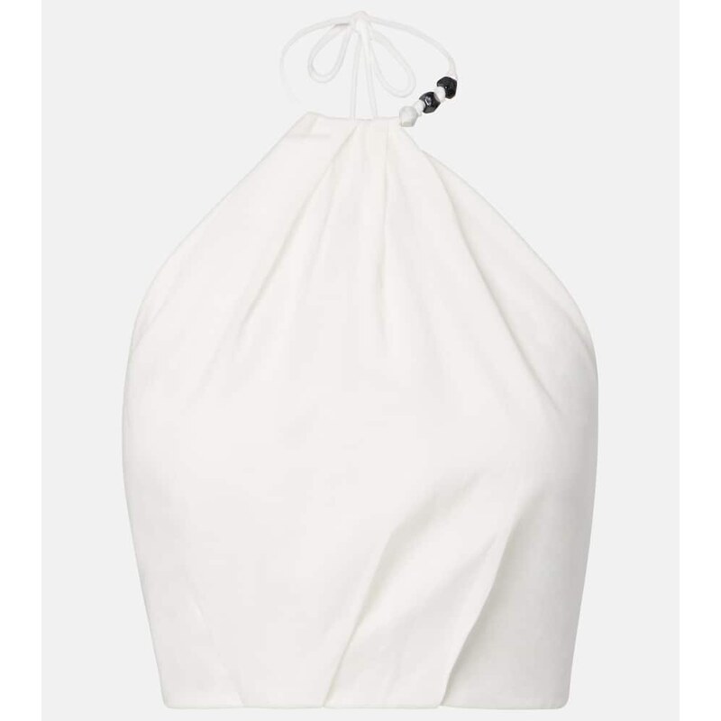 SIR Azura halterneck cotton top