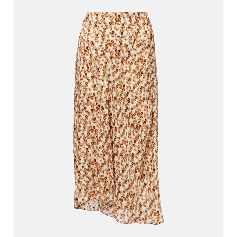 Isabel Marant Lisanne printed midi skirt