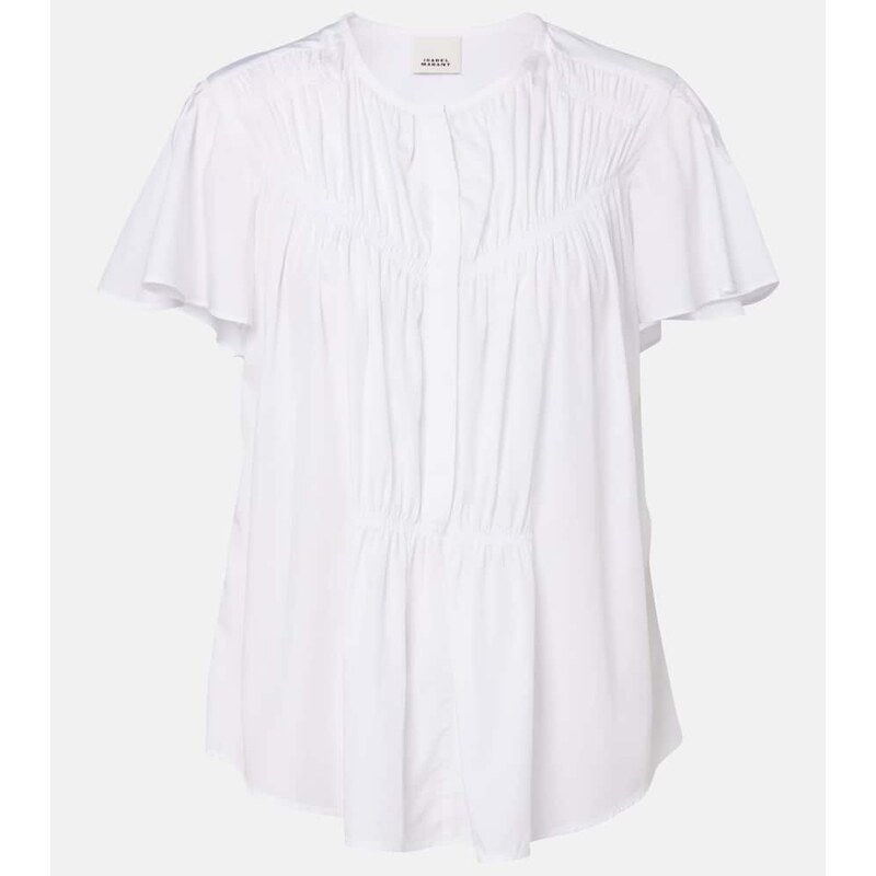 Isabel Marant Synda gathered top
