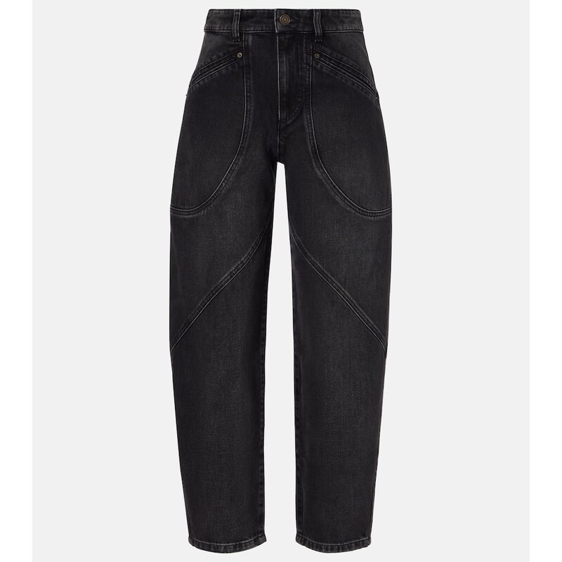 Isabel Marant Catarina barrel-leg jeans