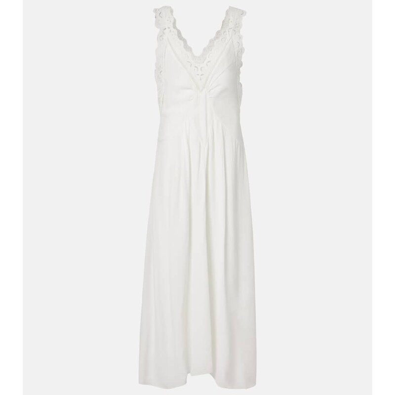 Isabel Marant Freda broderie anglaise maxi dress