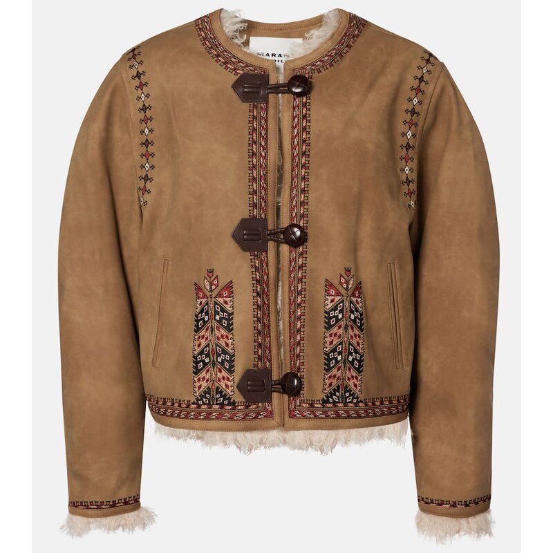 Marant Etoile Cely embroidered jacket