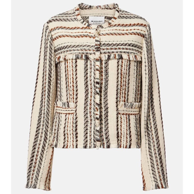 Marant Etoile Izaria cotton and wool-blend jacket