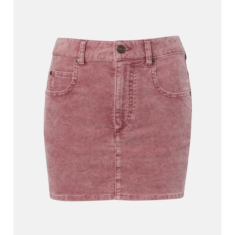 Marant Etoile Olinda cotton corduroy miniskirt