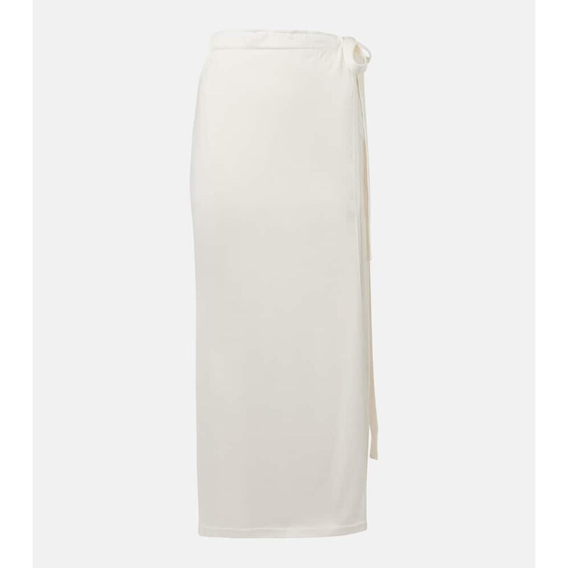 Toteme Cotton and silk midi skirt