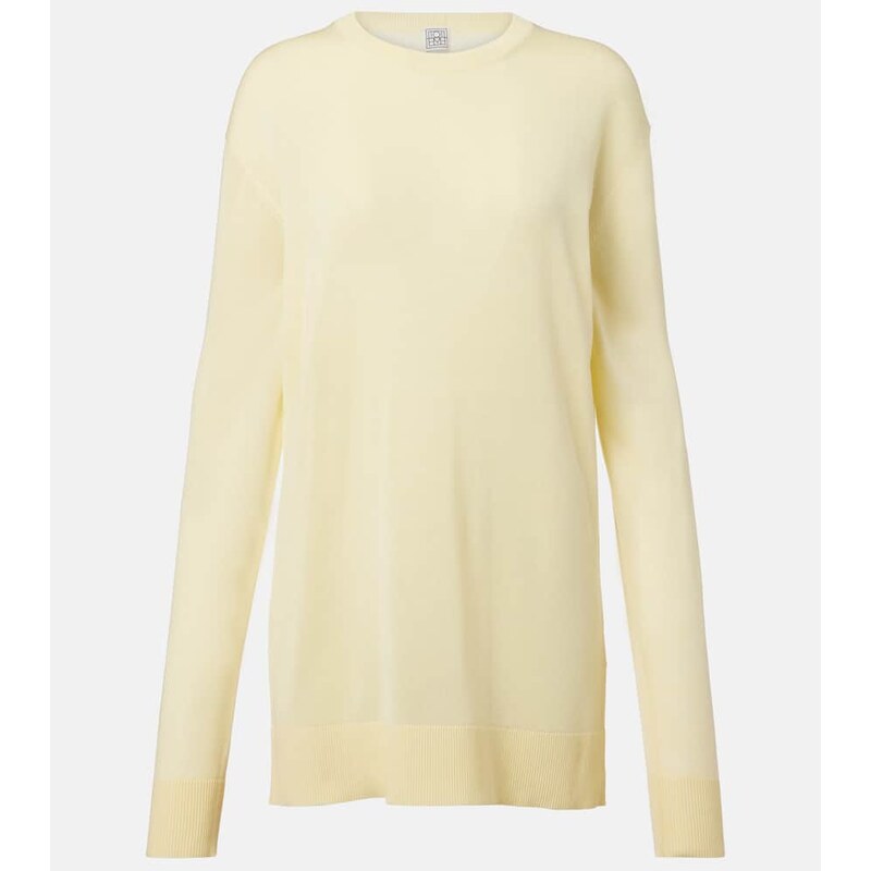 Toteme Oversized semi-sheer sweater