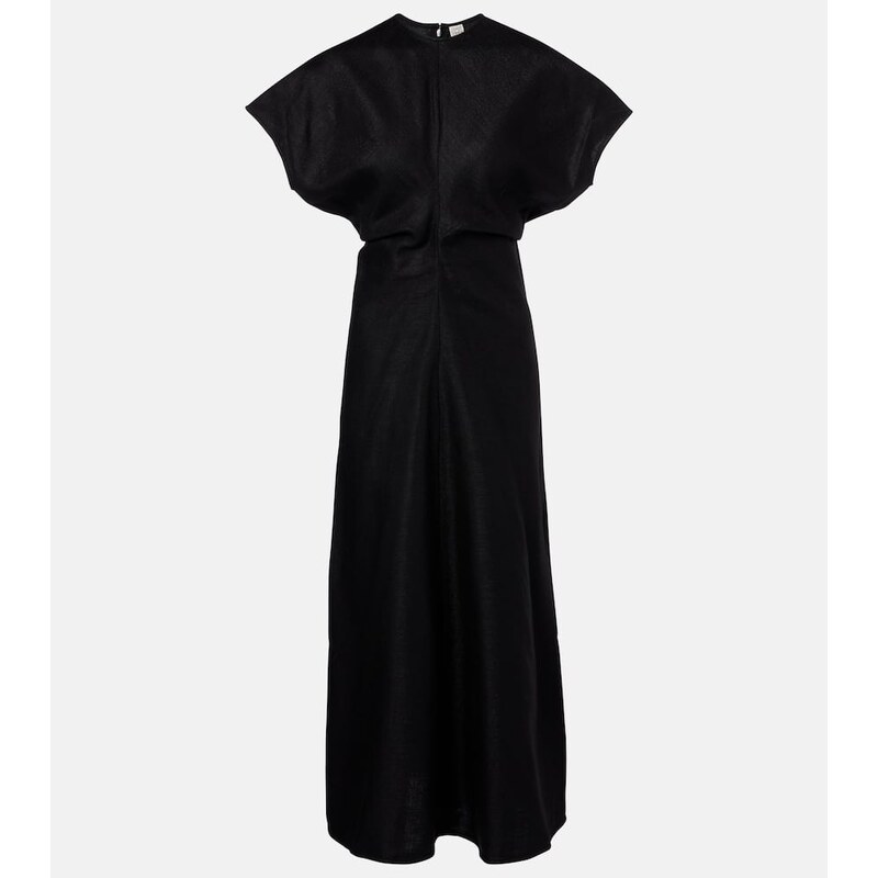 Toteme Gathered maxi dress