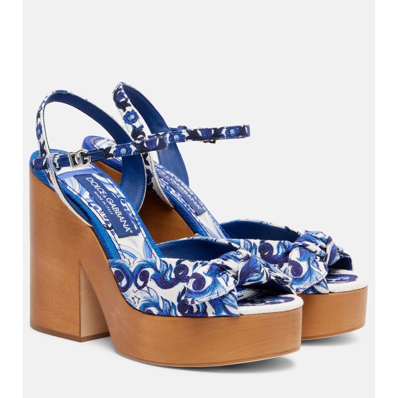 Dolce&Gabbana Majolica sandals