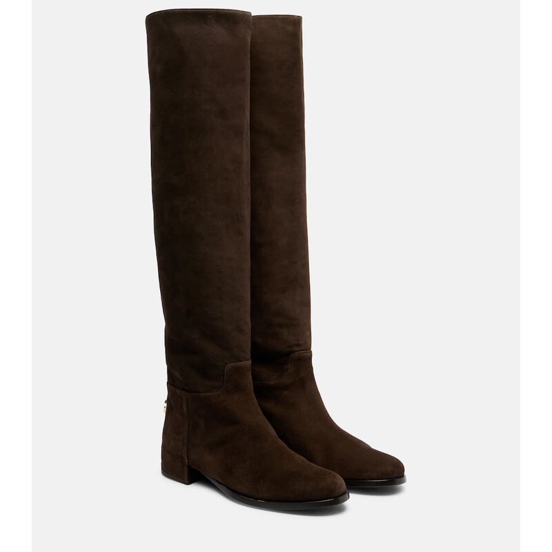 Dolce&Gabbana Suede over-the-knee boots