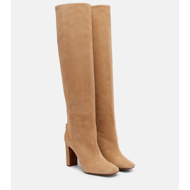 Dolce&Gabbana Suede over-the-knee boots