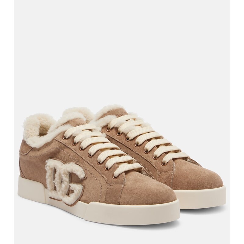 Dolce&Gabbana DG suede sneakers