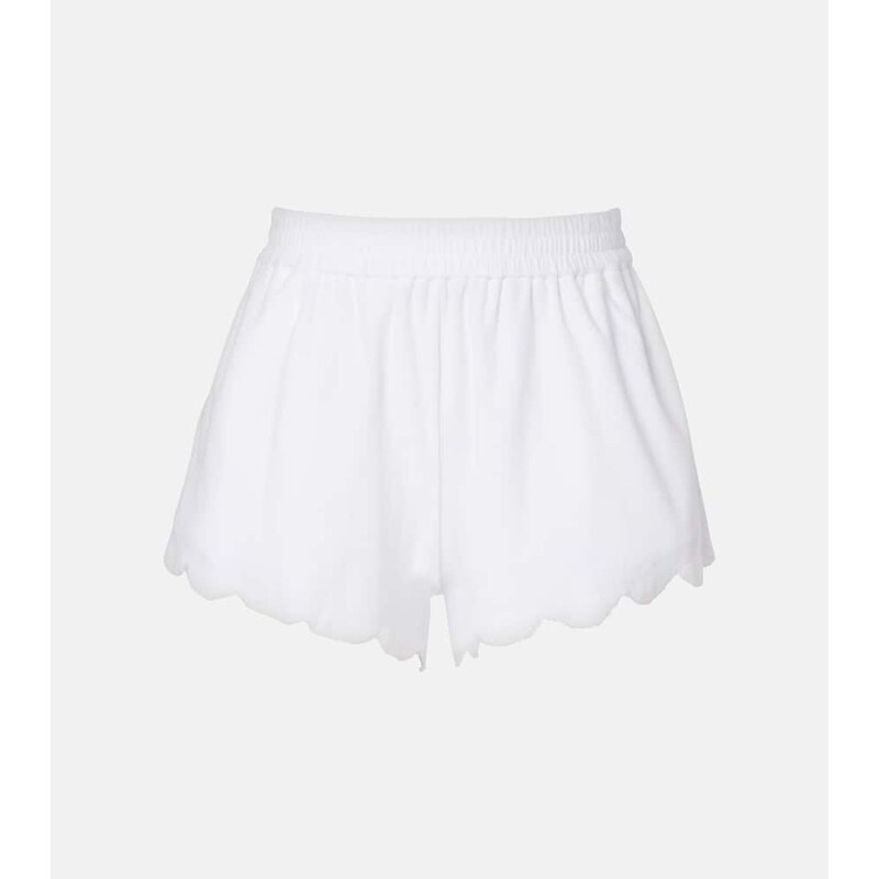 Marysia Bellini cotton-blend terry shorts