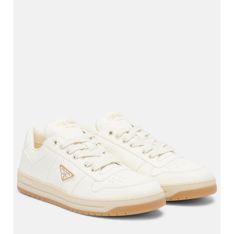 Prada Downtown leather sneakers