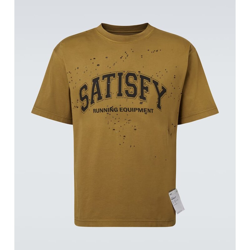 Satisfy MothTech printed cotton jersey T-Shirt