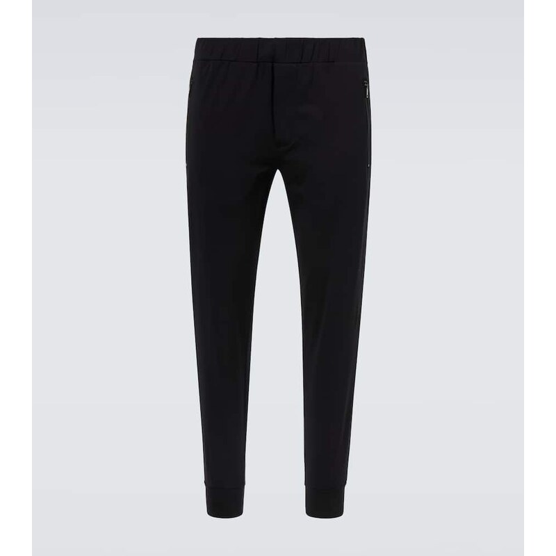 Prada Technical cotton-blend slim pants