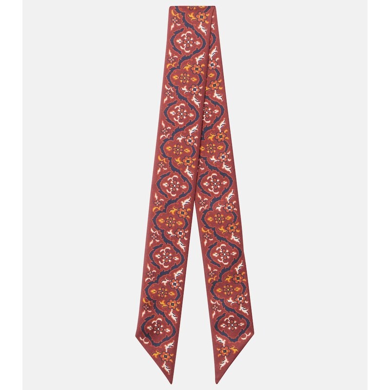 Loro Piana Printed silk scarf
