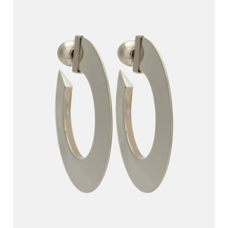 Alaïa Blade hoop earrings