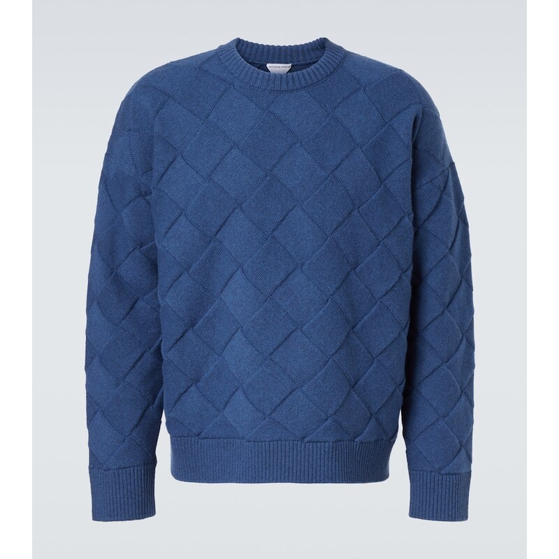 Bottega Veneta Intreccio wool-blend sweater