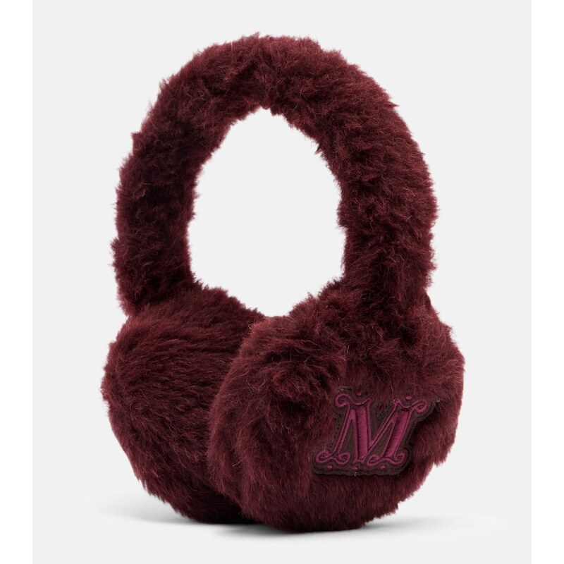 Max Mara Alpaca, wool, and silk earmuffs