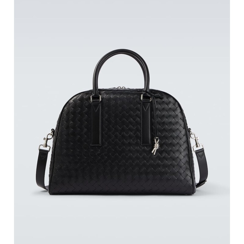 Bottega Veneta Getaway Intrecciato leather duffel bag