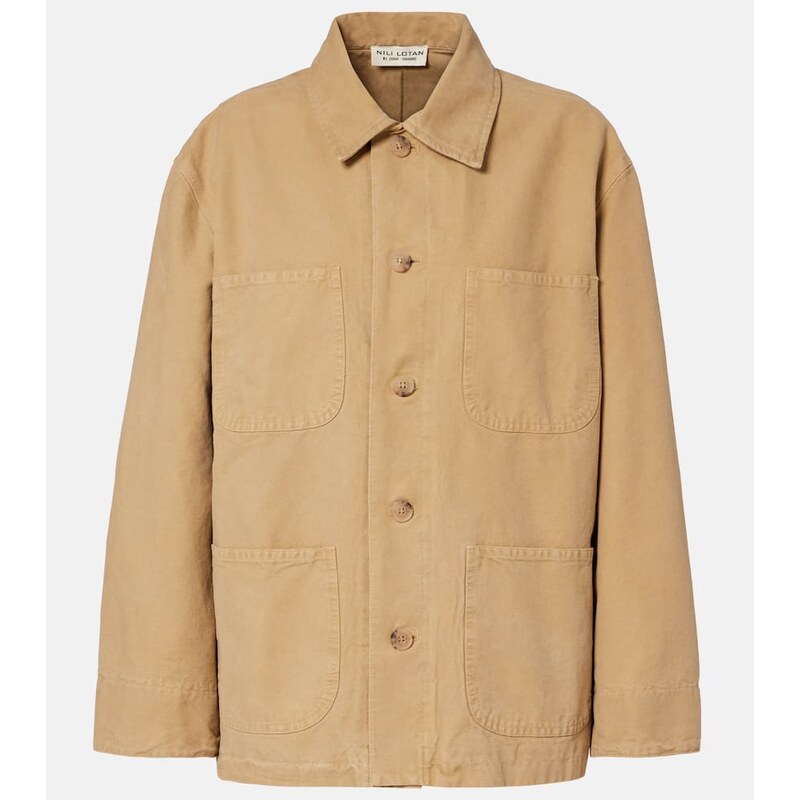 Nili Lotan Samy cotton overshirt