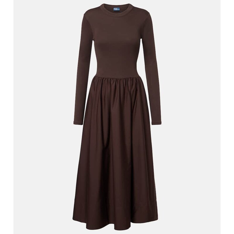 Polo Ralph Lauren Cotton midi dress