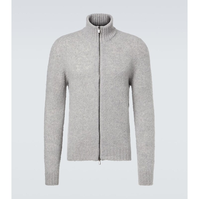 Thom Sweeney Wool and cashmere-blend cardigan