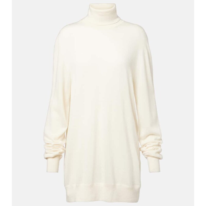 The Row Lizzy cashmere turtleneck sweater