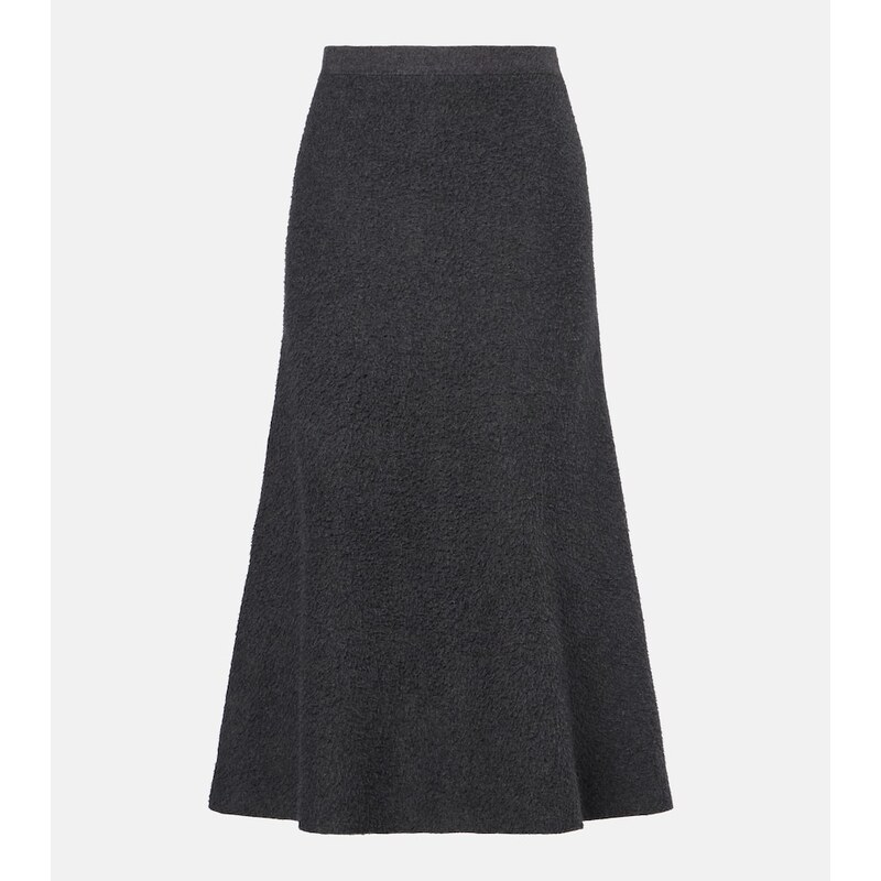 The Row Lian cotton midi skirt