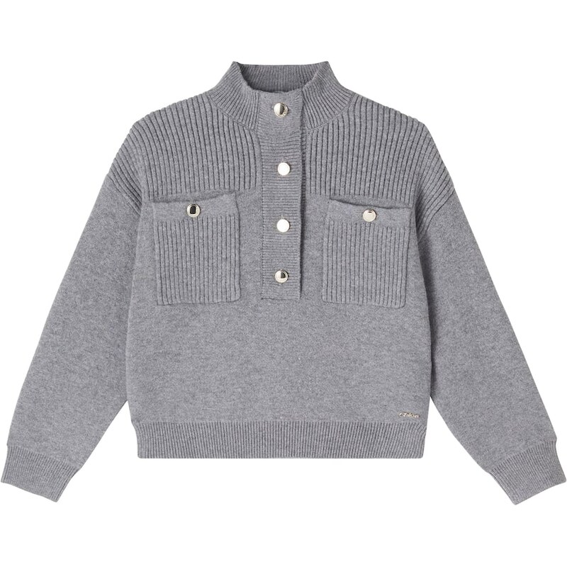 Chloé Kids Cotton and wool-blend sweater