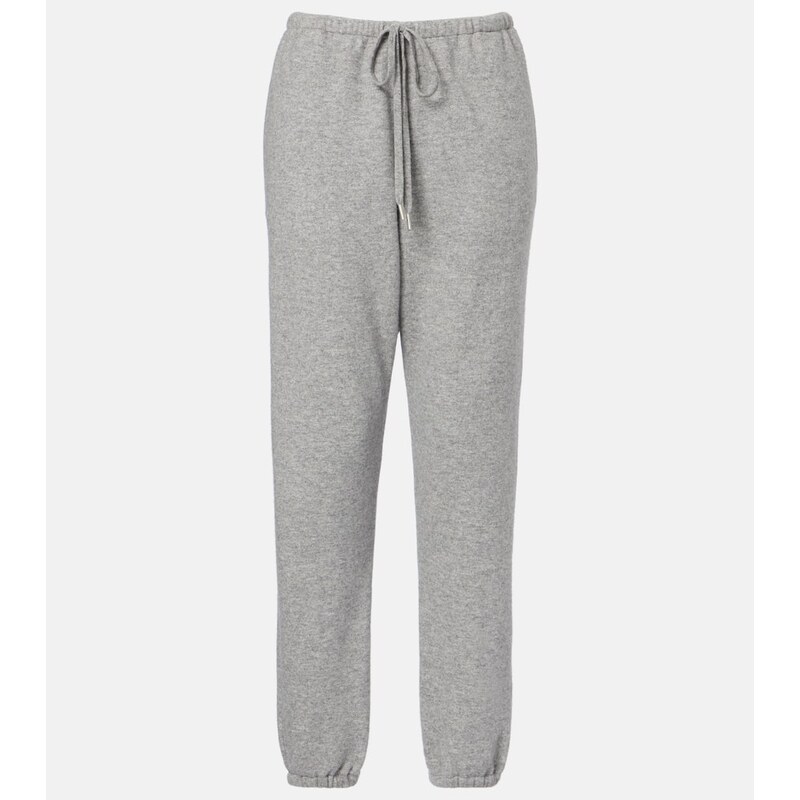 The Row Teo cashmere and cotton sweatpants