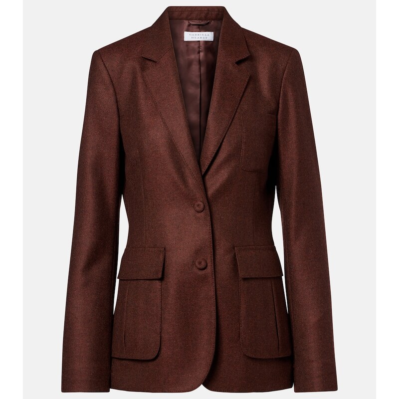 Gabriela Hearst Louisa wool-blend blazer