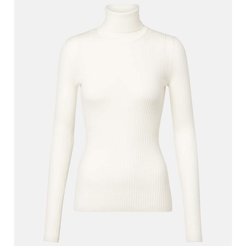 Gabriela Hearst Cashmere and silk turtleneck sweater