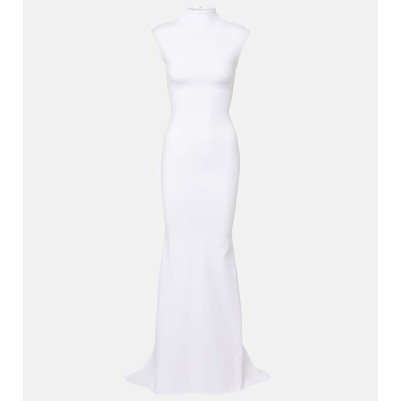 Jacquemus Alba crÃªpe jersey maxi dress