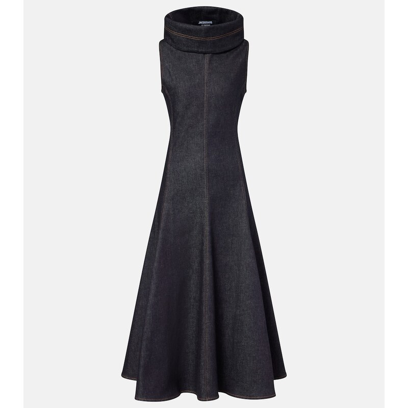 Jacquemus Denim midi dress