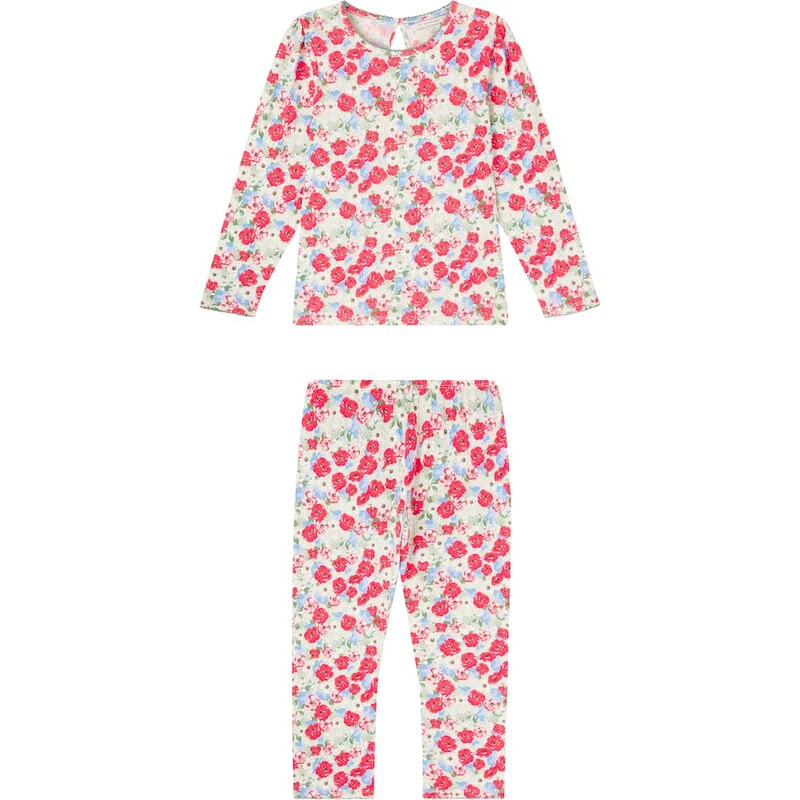 Konges Sløjd Babette floral cotton top and leggings set