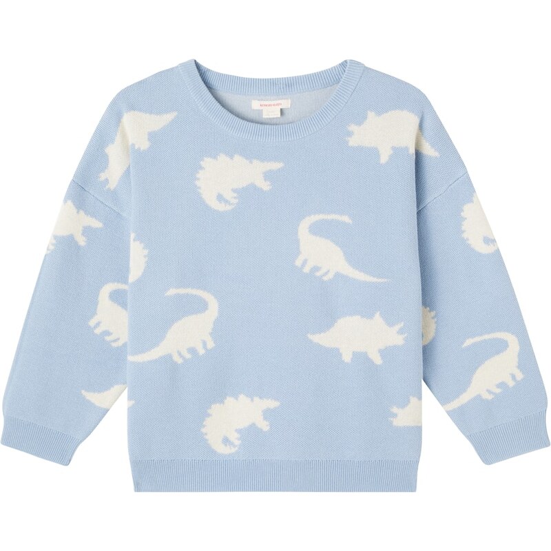 Konges Sløjd Lapis jacquard cotton sweater