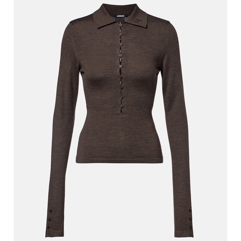 Jacquemus Wool polo shirt