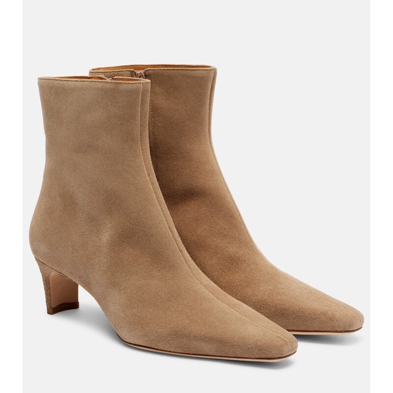 Staud Wally 55 suede ankle boots