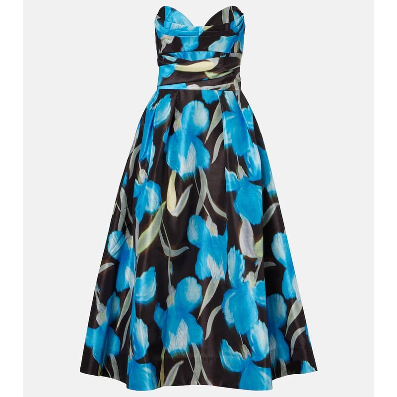 Rebecca Vallance Ingrid printed midi dress